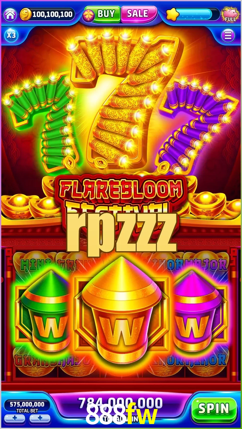 888fw — galeri tampilan - APK Resmi